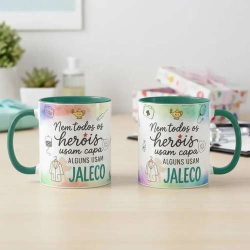 Caneca Personalizada Enfermagem Presente Enfermeira Pronta Entrega - Profissões (Enfermagem)