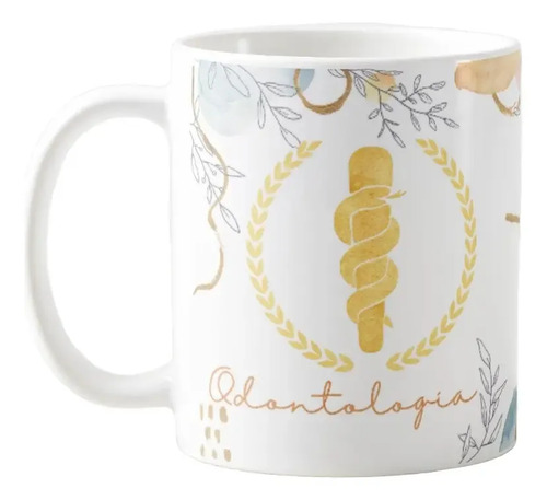 Caneca Profissão Presente Odontologia Dia da Dentista - Profissões (Dentista)
