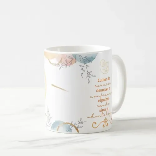 Caneca Profissão Presente Odontologia Dia da Dentista