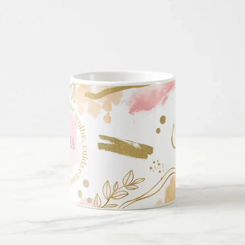 Caneca Feminina Madrinha Presente Coração de Madrinha