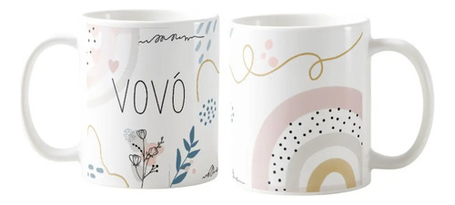 Kit Presente Moderno Especial Minimalista Vovô e Vovó - Família (Vovó/vovô)