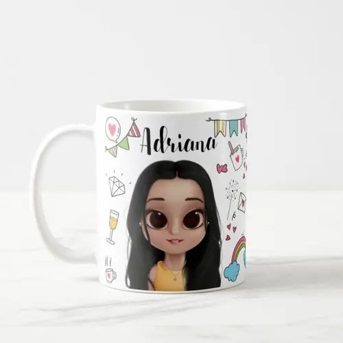 Caneca Personalizada Mulher Presente Criativo Amigas Blogueira
