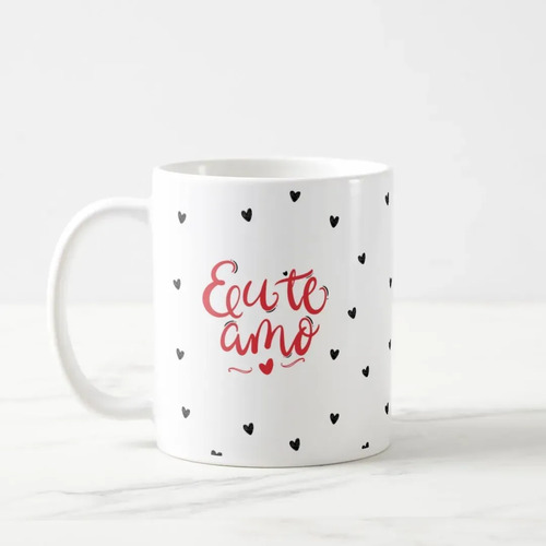 Caneca Personalizada Dia Dos Namorados Eu Te Amo