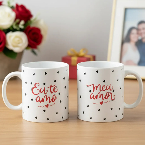 Caneca Personalizada Dia Dos Namorados Eu Te Amo - Outros (Casal)