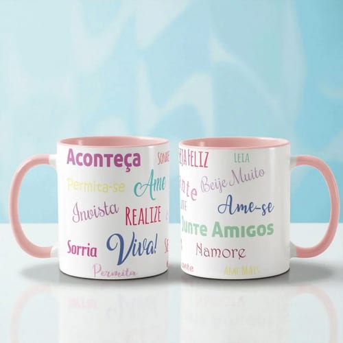 Caneca Personalizada Amigo Secreto - Felicitações - Outros (Amigo(a))