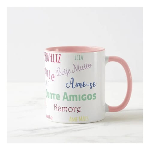 Caneca Personalizada Amigo Secreto - Felicitações