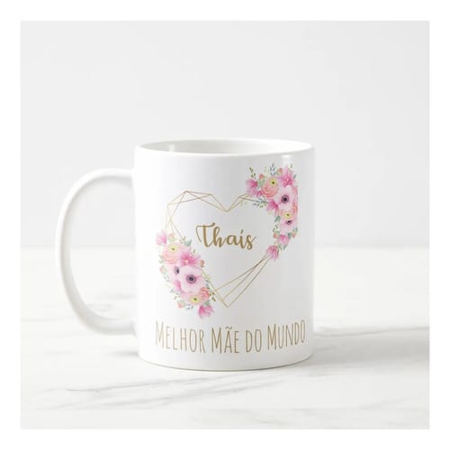 Caneca Personalizada com Foto para Melhor Mãe do Mundo - Família (Mãe)