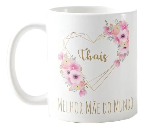 Caneca Personalizada com Foto para Melhor Mãe do Mundo - Família (Mãe)