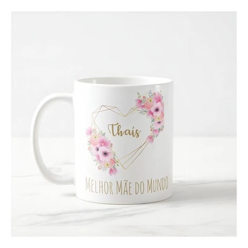 Caneca Personalizada com Foto para Melhor Mãe do Mundo