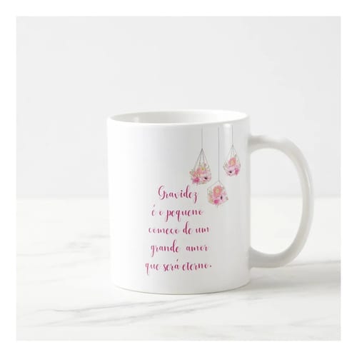 Caneca Personalizada para Grávida - Dia das Mães
