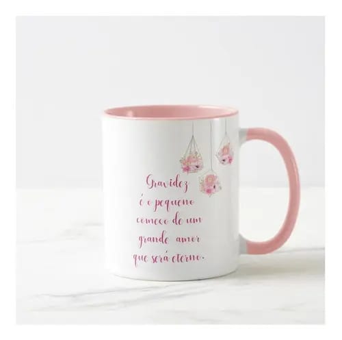 Caneca Personalizada Gestante Presente Dia das Mães