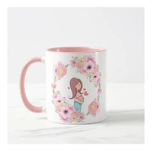 Caneca Personalizada Gestante Presente Dia das Mães