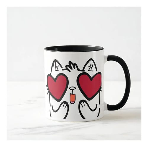Caneca Personalizada Casal Presente Namorados Amor E Café