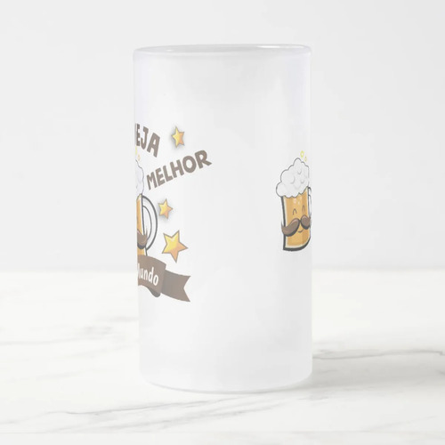 Copo Cerveja Chopp Presente Criativo Melhor Avô Vovô