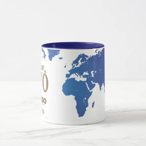 Caneca Presente Dia dos Avós para Melhor Avô do Mundo