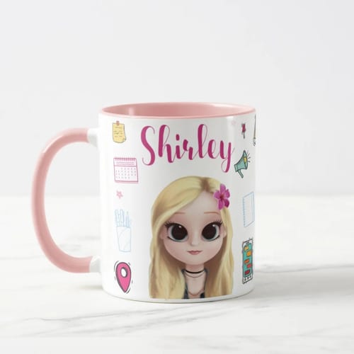 Caneca Personalizada Secretaria Executiva com Nome e Avatar