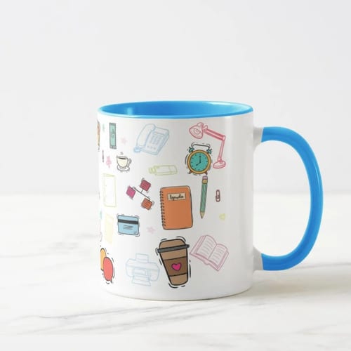 Caneca Personalizada Secretaria Executiva com Nome e Avatar