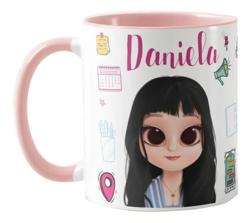 Caneca Personalizada Secretaria Executiva com Nome e Avatar - Profissões (Secretária)