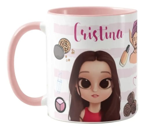 Caneca Personalizada Presente Profissão Esteticista Estética - Profissões (Esteticista)