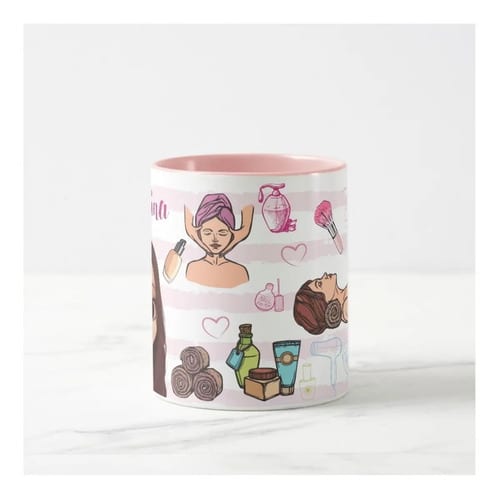 Caneca Personalizada Presente Profissão Esteticista Estética