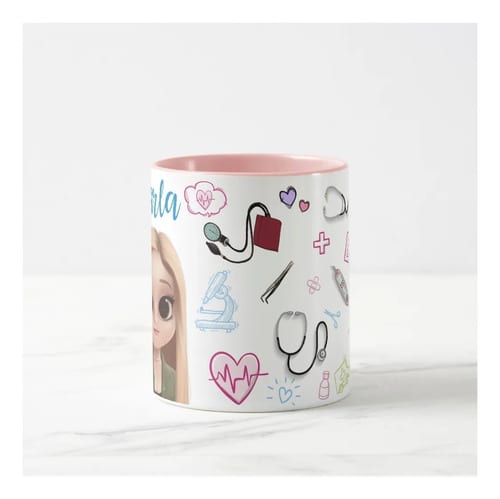 Caneca Profissão Enfermagem Presente Criativo Enfermeira