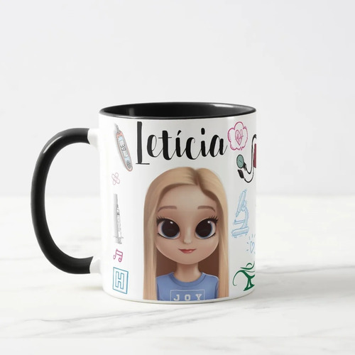 Caneca Profissão Enfermagem Presente Criativo Enfermeira