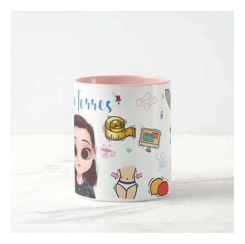 Caneca Personalizada Nutrição Profissão Nutricionista