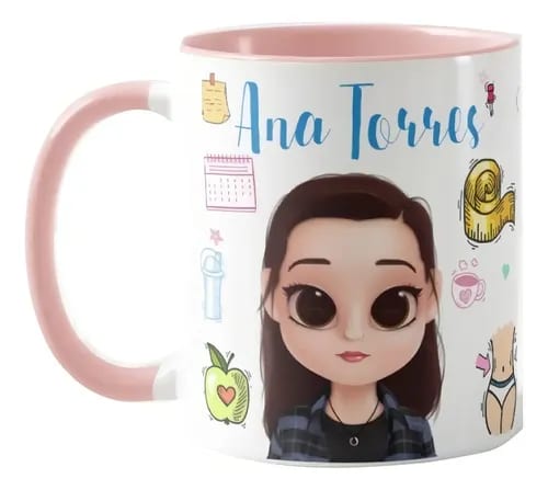 Caneca Personalizada Nutrição Profissão Nutricionista - Profissões (Nutricionista)