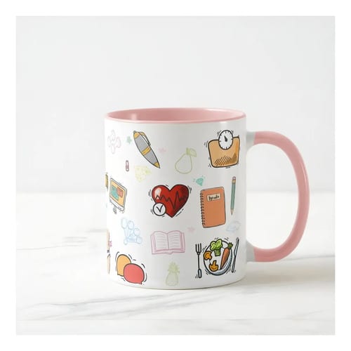 Caneca Personalizada Nutrição Profissão Nutricionista