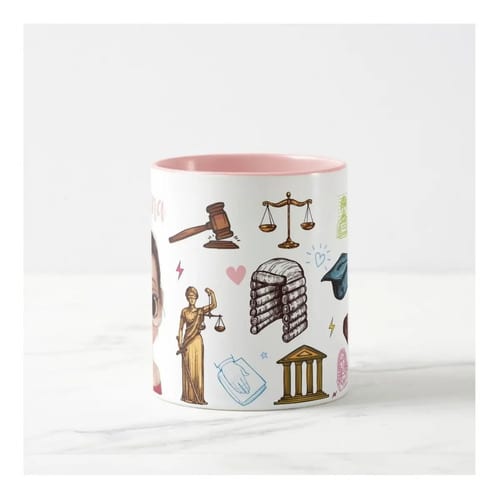 Caneca Profissão Presente Advogada Formatura Direito