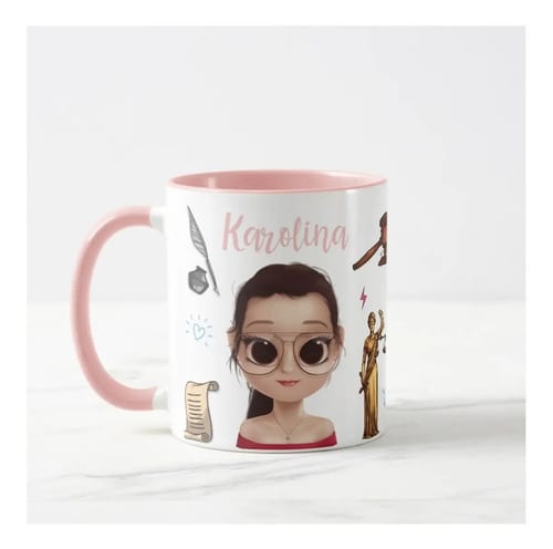 Caneca Profissão Presente Advogada Formatura Direito