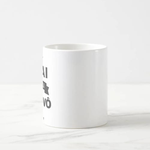 Caneca Personalizada Anúncio de Gravidez Promovido a Vovô
