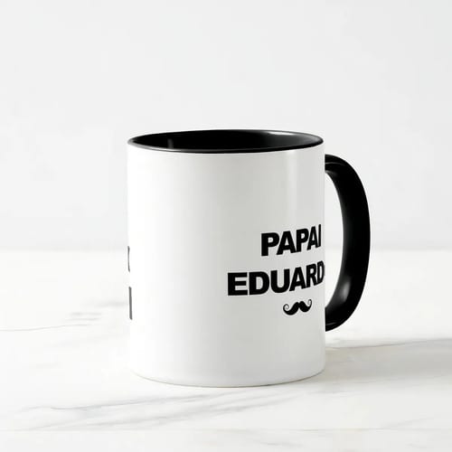 Caneca Personalizada Primeiro Dia dos Pais Como Papai