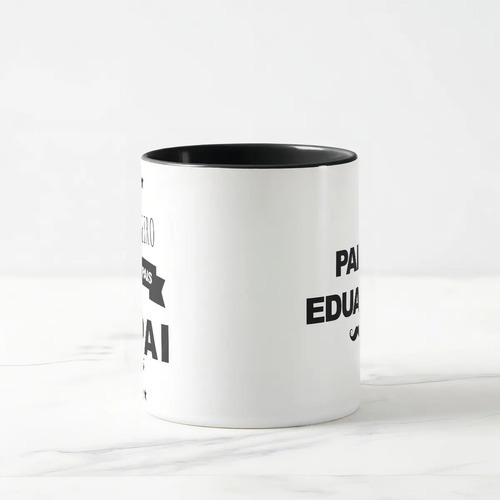 Caneca Personalizada Primeiro Dia dos Pais Como Papai