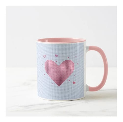 Caneca Present Avó Amor de Vó Bordado