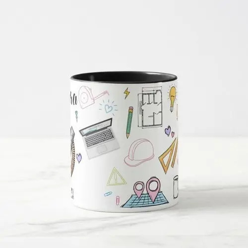 Caneca Arquitetura Profissão Presente Criativo Arquiteta