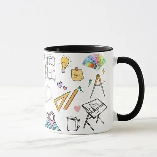 Caneca Arquitetura Profissão Presente Criativo Arquiteta
