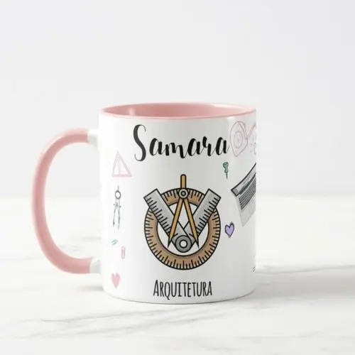 Caneca Arquitetura Profissão Presente Criativo Arquiteta