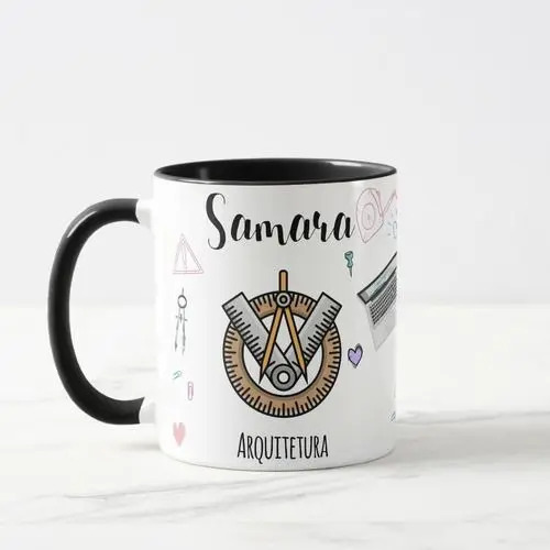 Caneca Arquitetura Profissão Presente Criativo Arquiteta
