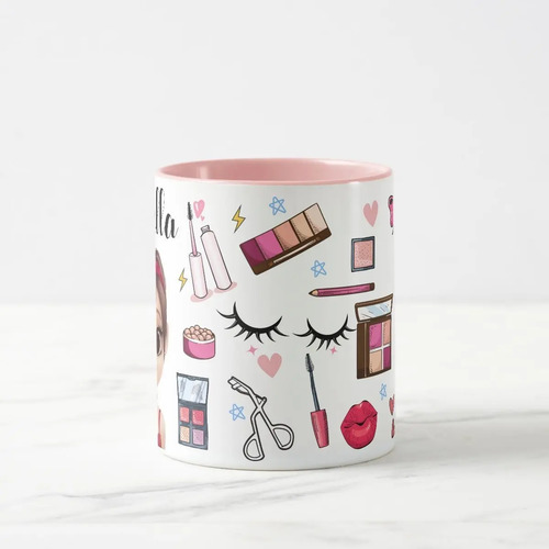Caneca para Maquiadora Presente Criativo para Mulher Vaidosa
