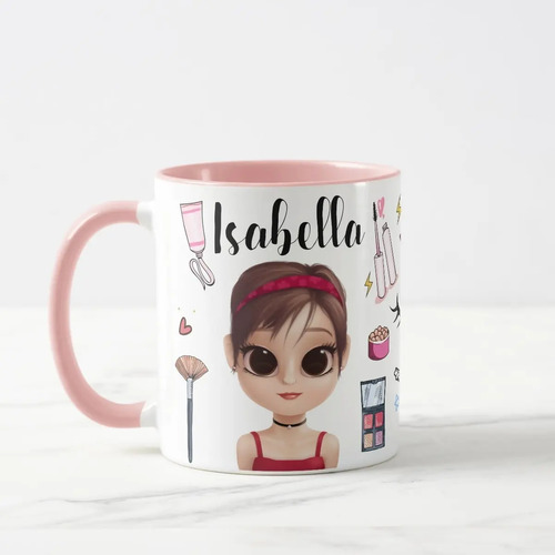 Caneca para Maquiadora Presente Criativo para Mulher Vaidosa