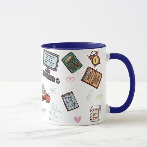 Caneca Personalizada Criativa Dia dos Professores Nome