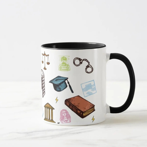 Caneca Presente Profissão Direito Nome Advogado