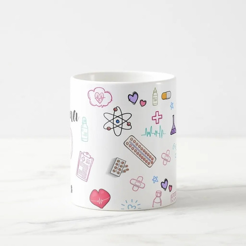 Caneca Personalizada Farmácia Profissão Farmacêutica