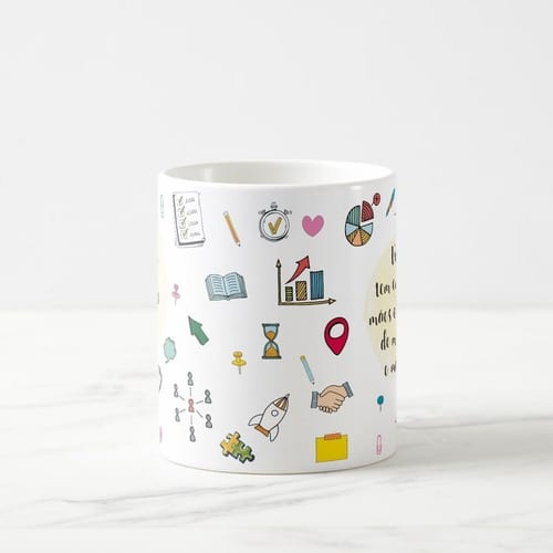 Caneca Coach Presente Perfeito Profissão Coaching com Nome