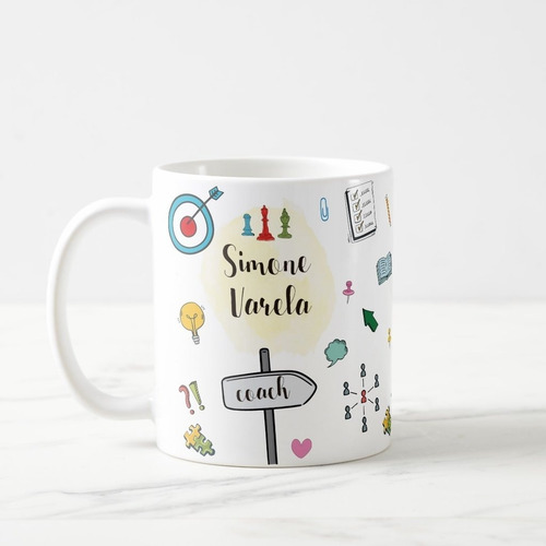 Caneca Coach Presente Perfeito Profissão Coaching com Nome