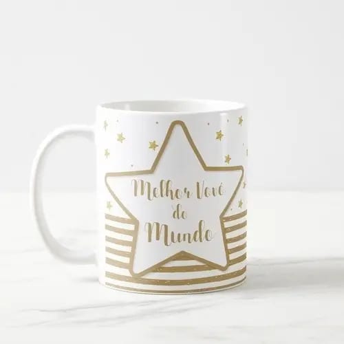 Caneca Avó Presente Especial de Carinho e Agradecimento