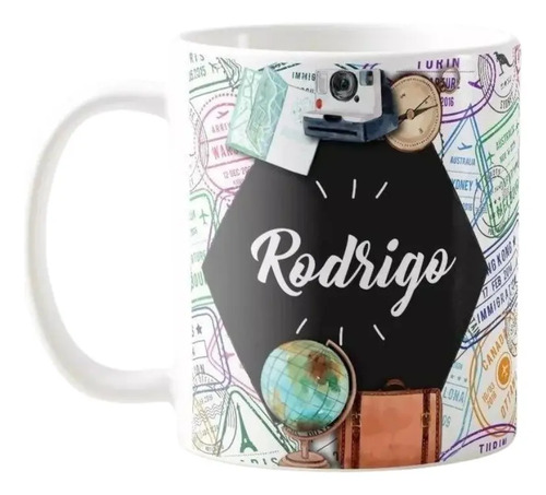 Caneca Turismo Presente Criativo Apaixonados Por Viagem - Família (Pai)