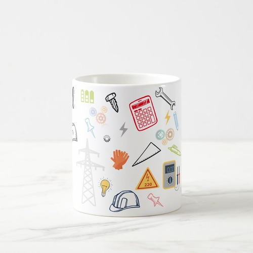 Caneca Criativa Engenharia Elétrica Profissão Engenheiro