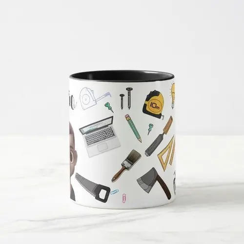 Caneca Personalizada e Criativa de Marcenaria p/ Marceneiro
